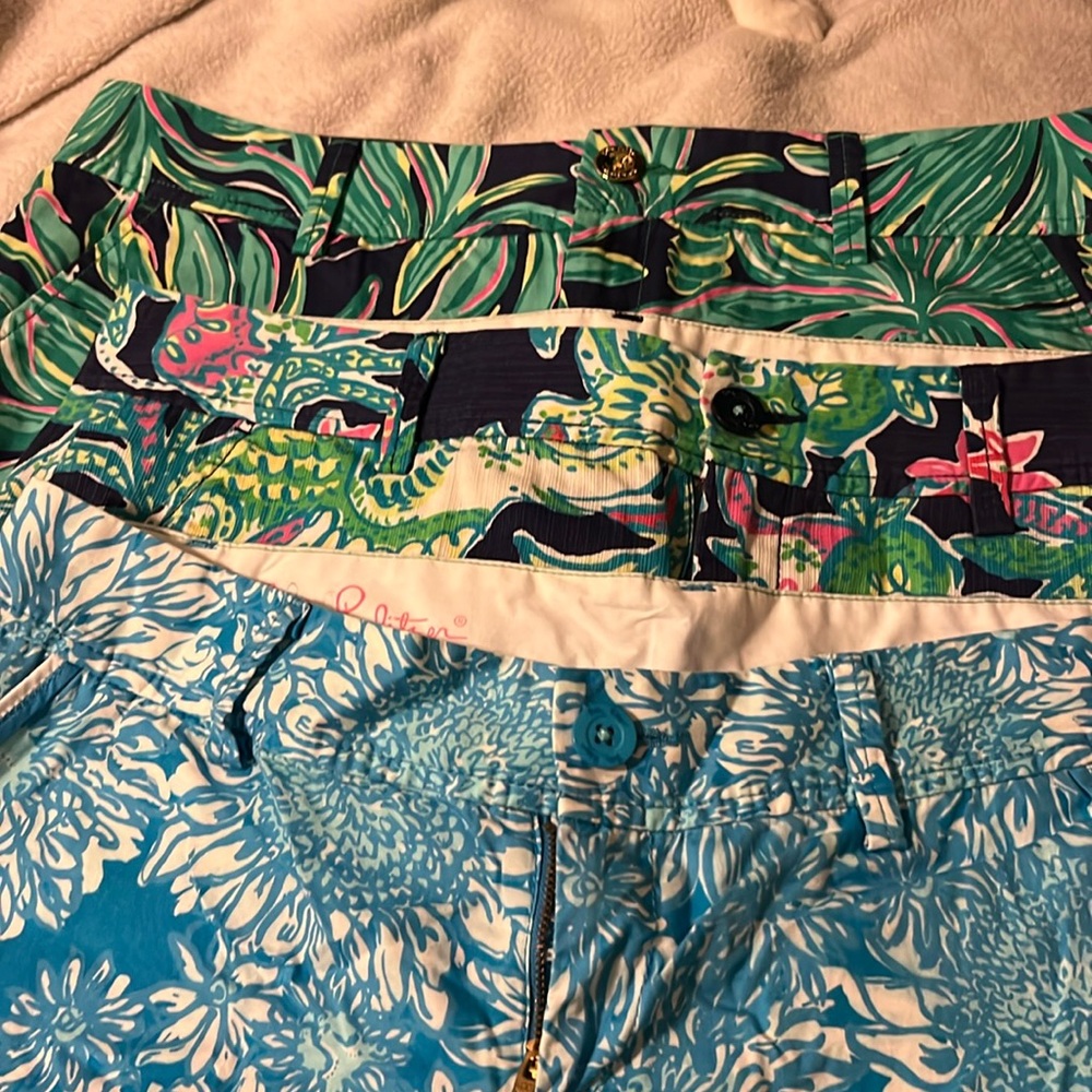 Lilly Pulitzer cotton Callahan shorts